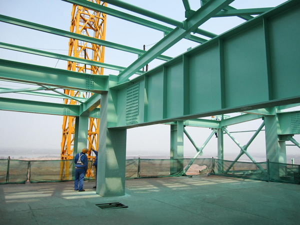 鋼結(jié)構(gòu)廠(chǎng)房、管網(wǎng)噴砂除銹涂料防腐